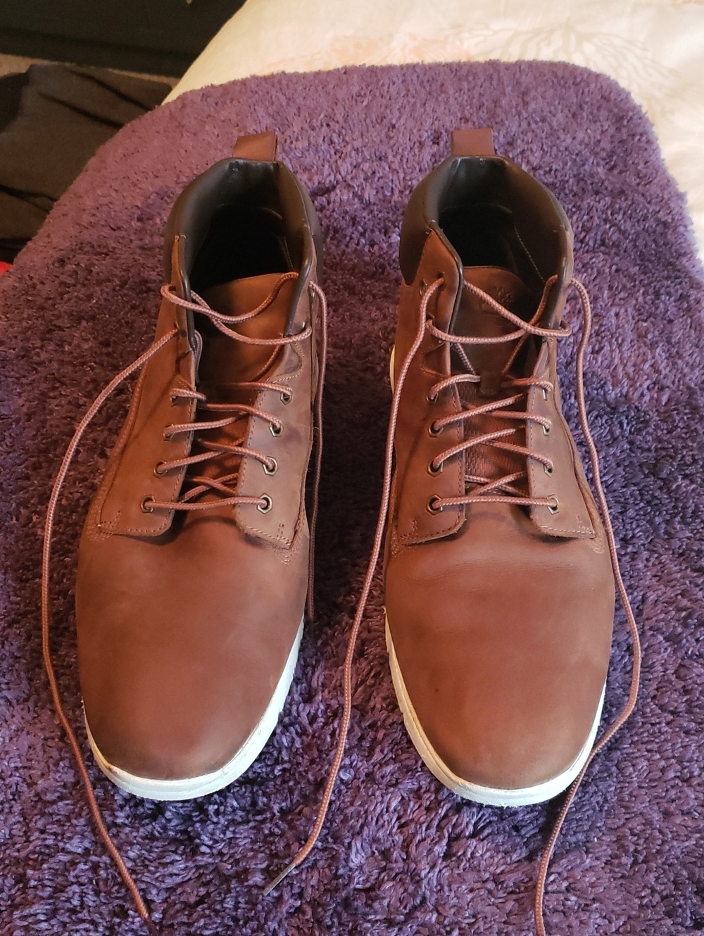 Timberland Men's Brown Lace-Up Chukka Boots
